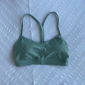 Lululemon Green Y Flow Bra - Size 6